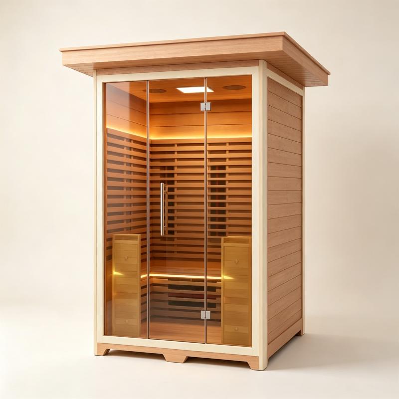 Spa Wellness Luxury - Maßgefertigte Sauna-Kabine aus Massivholz für Innen-