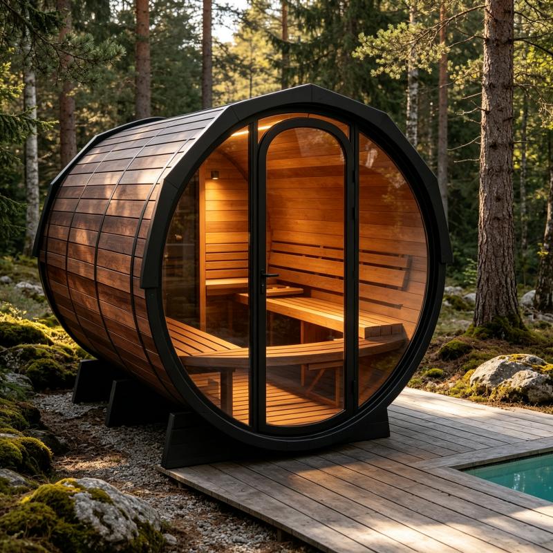 Indoor-Saunaraum Maßgefertigte – Spa Wellness Luxury Bewertung und Preis